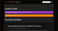 Desktop Screenshot of healthyfetish.com